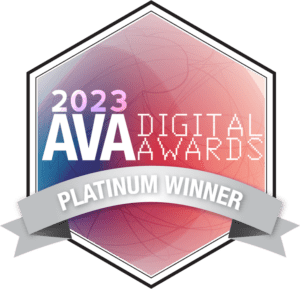 Platinum AVA Digital Awards Badge