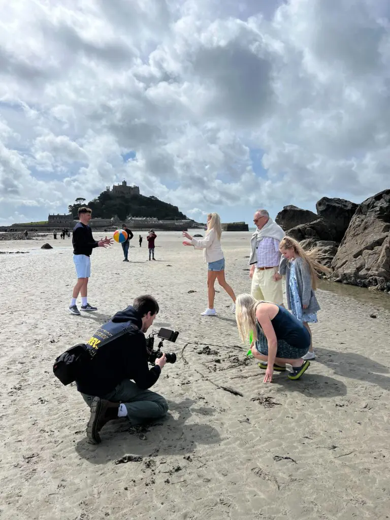 People at the beach