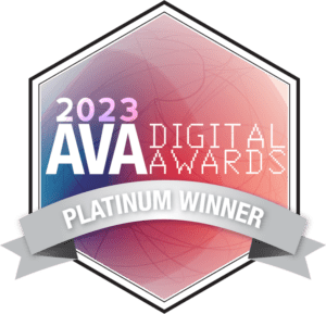 Platinum AVA Digital Awards Badge